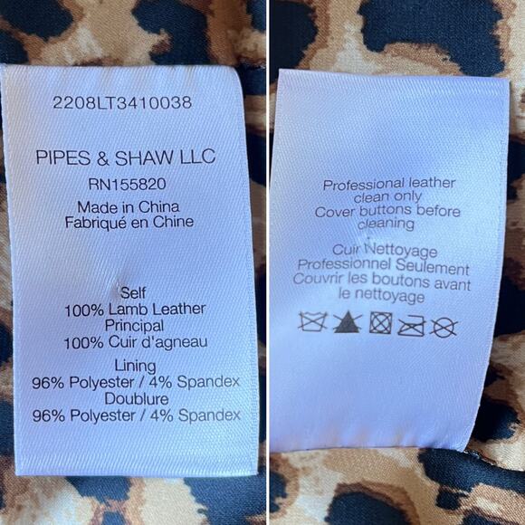 Veronica Beard Nevis Lamb Leather Blazer Jacket Cropped Black‎ Silver Size 10 - Picture 5 of 10